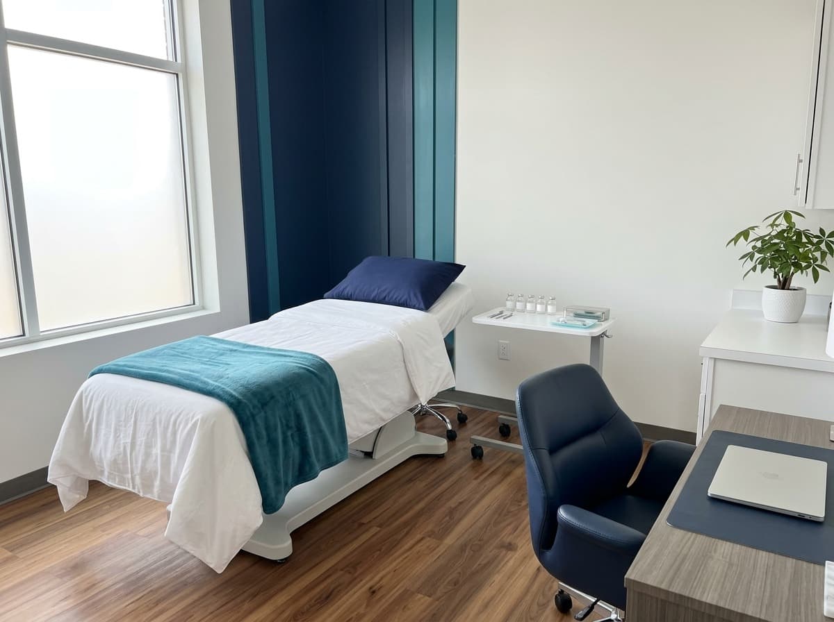 Private hormone therapy room — BHRT for women at Simply Health Integrated Medical in St. Louis