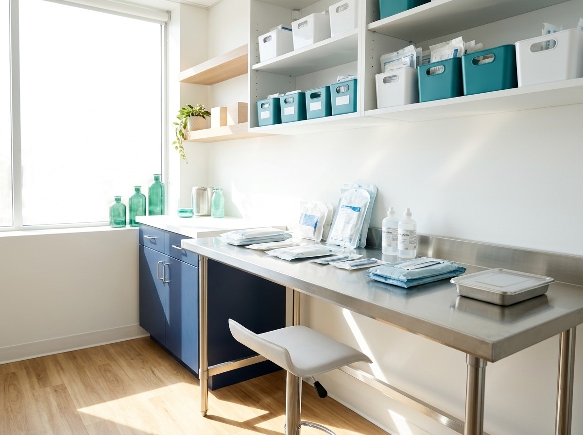 Peptide therapy prep room — peptide therapy for weight loss at Simply Health Integrated Medical in St. Louis