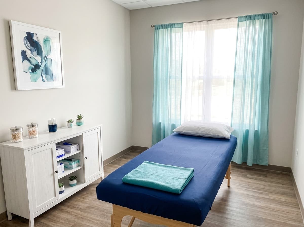 Clean PRP treatment room — PRP for hair restoration at Simply Health Integrated Medical in St. Louis
