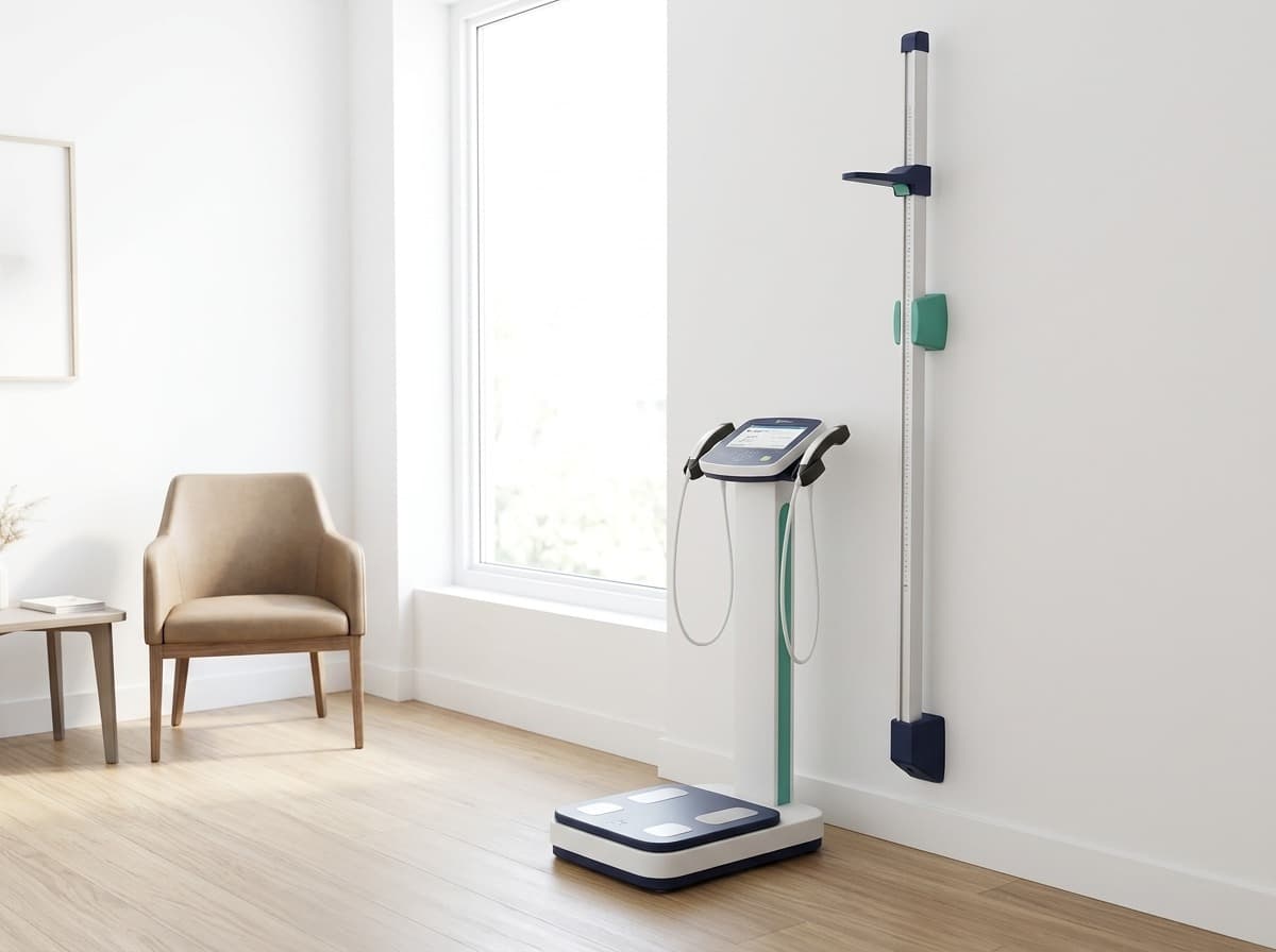 Body-composition analysis equipment — natural weight loss at Simply Health Integrated Medical in St. Louis