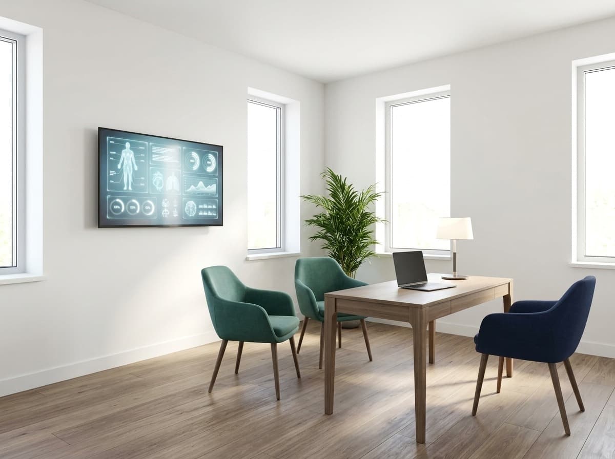 Bright consultation office — natural weight loss at Simply Health Integrated Medical in St. Louis